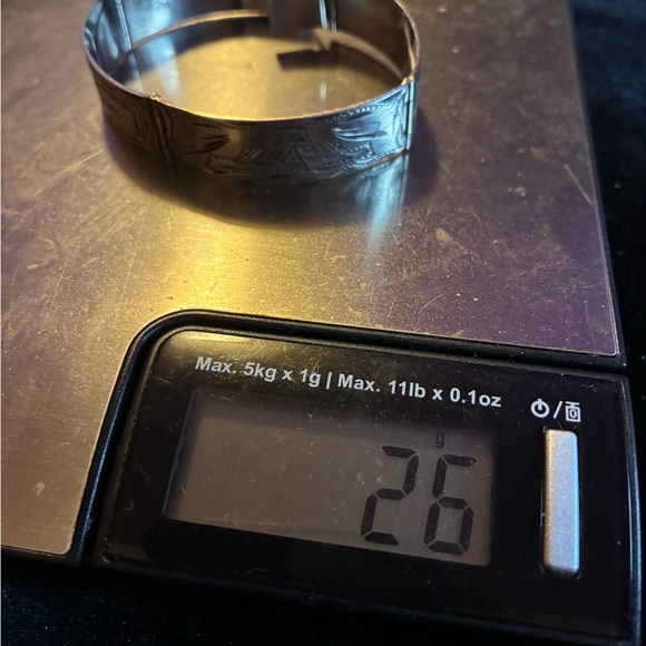 Vintage Mexico Sterling Silver Mayan/Aztec Panel Link Bracelet 7.5” - Picture 12 of 12